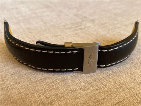 Black Novo Nappa Calfskin Leather Strap 